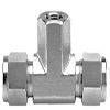 Female Branch Tee Compression Tube Fittings Female Branch Tee