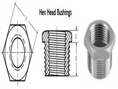 Threaded Bushing - ASME B16.11, BS 3799